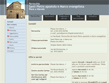 Tablet Screenshot of parrocchiapieveanievole.it